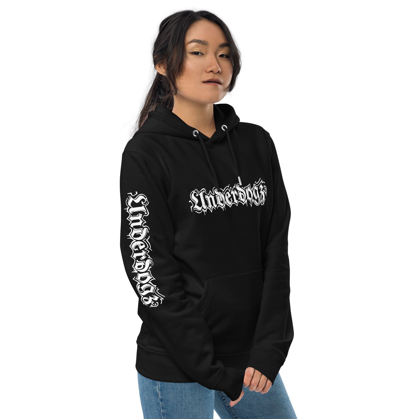 Umweltfreundlicher Kapuzenpullover ,The Queen‘