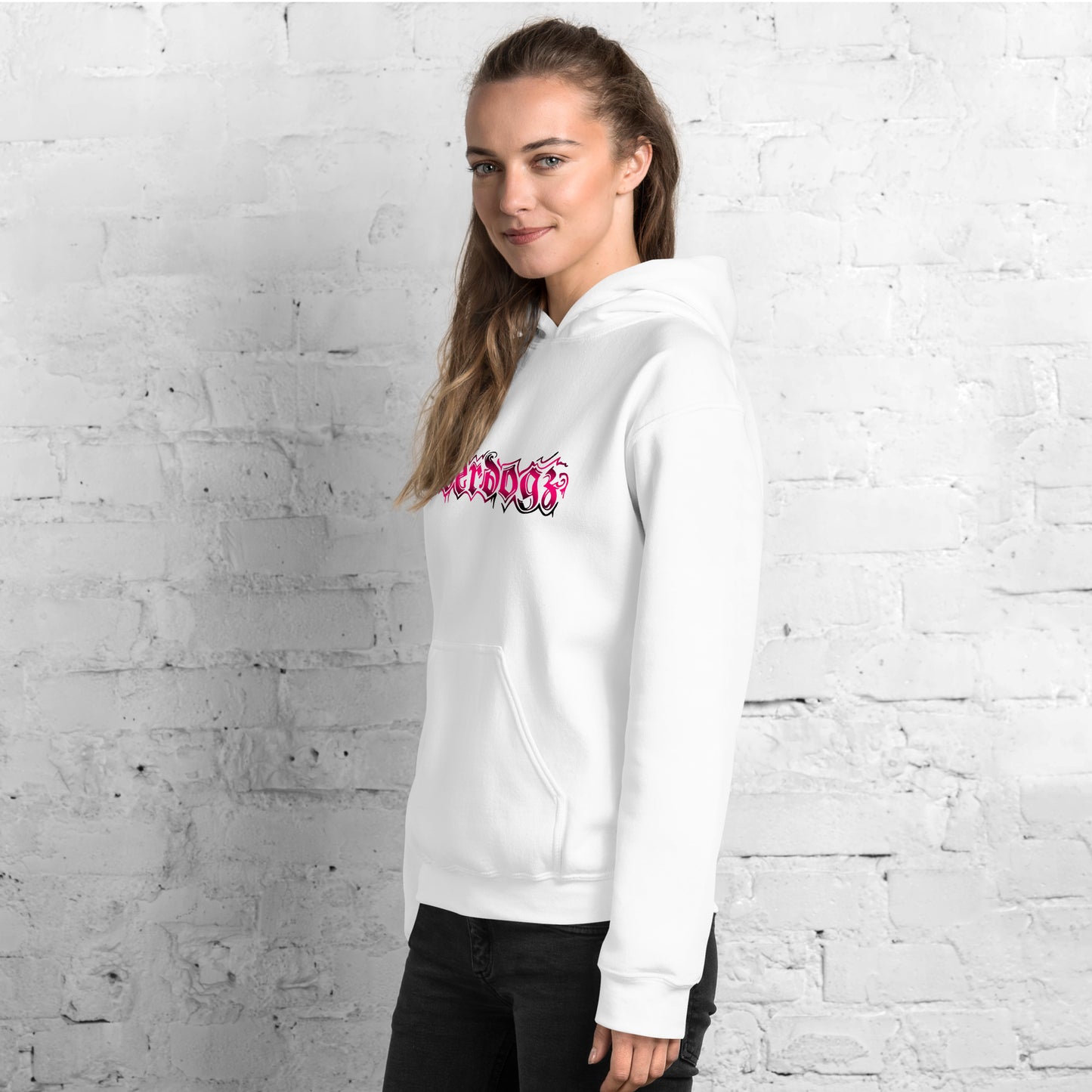 Damen-Kapuzenpullover Pink (in 2 Farben)