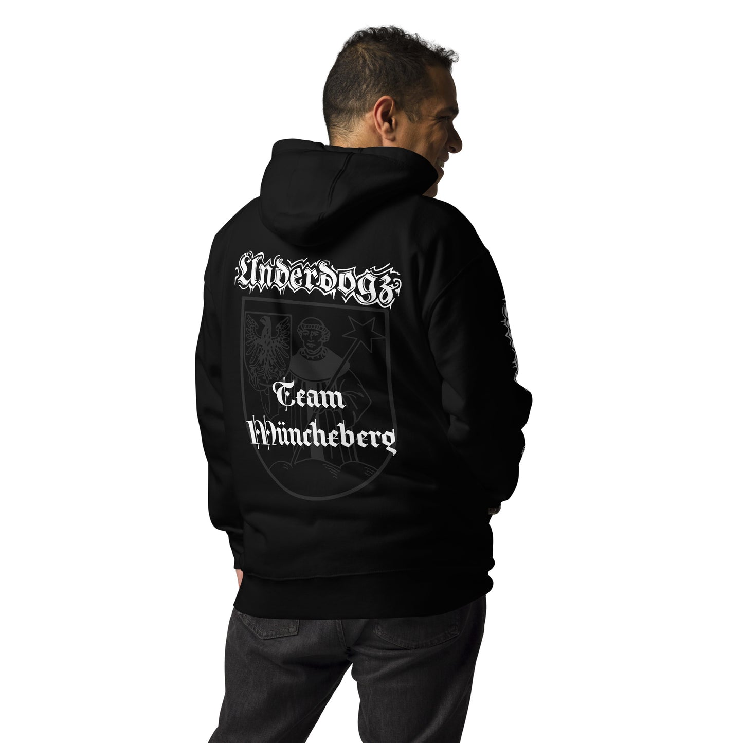 Kapuzenpullover ,Meene Stadt‘ Müncheberg- Shadow Line