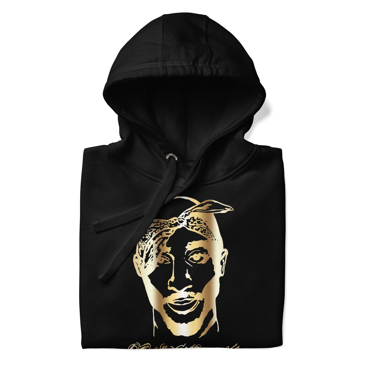 Unisex-Kapuzenpullover „2Pac“ Gold- Ain‘t got time- 4 Farben