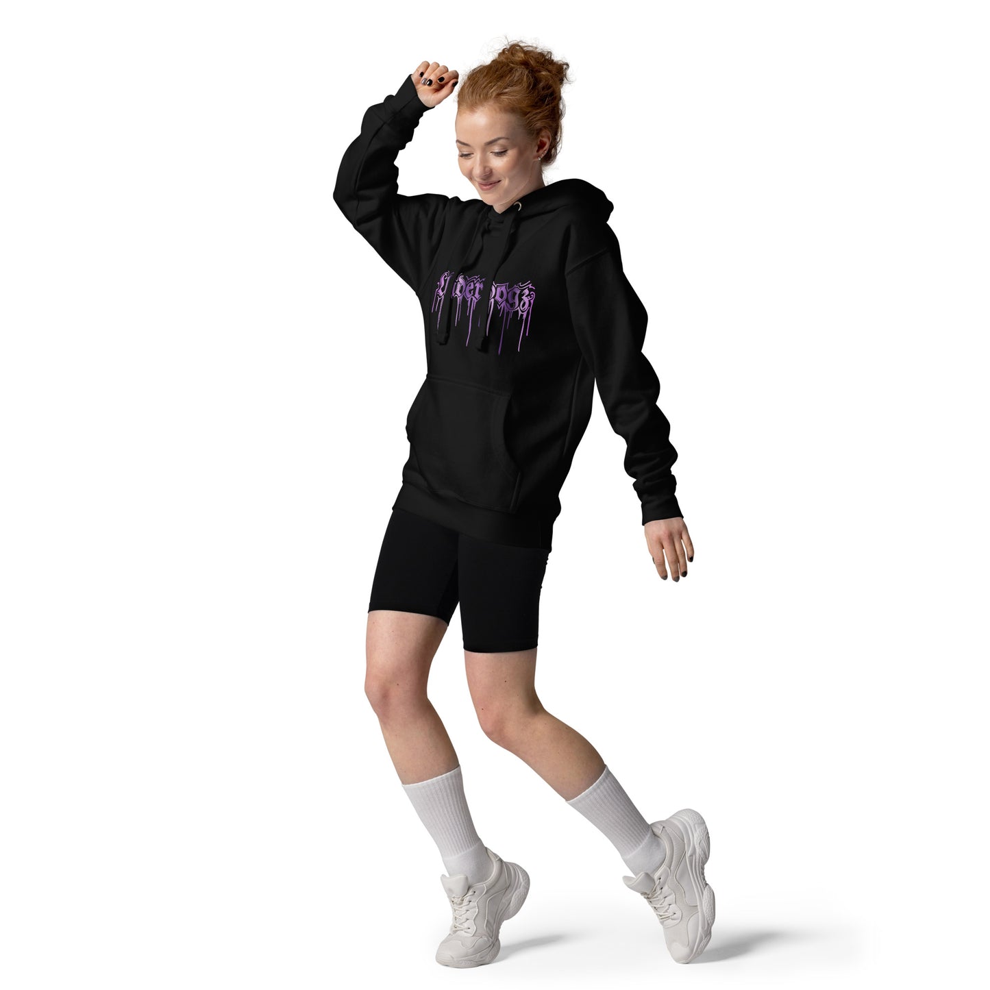 Kapuzenpullover Lila Drip Edition