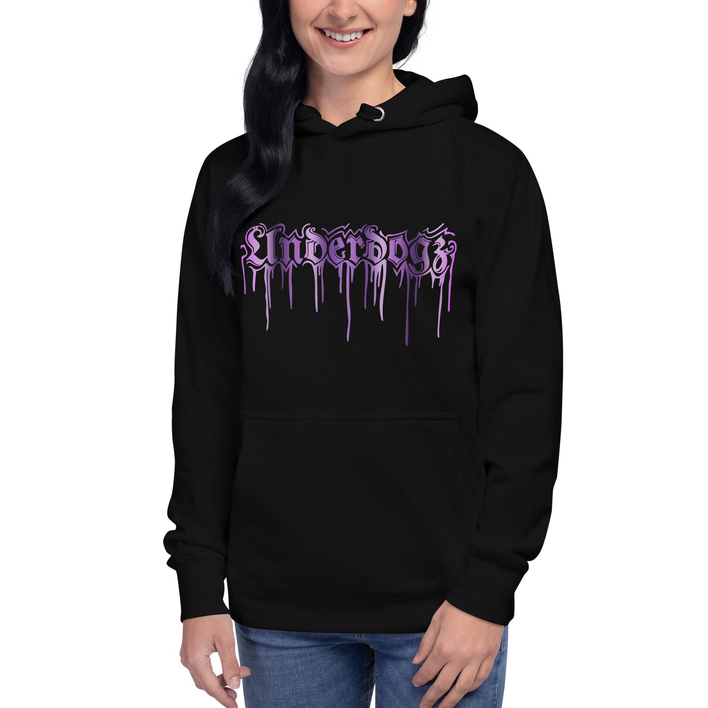 Kapuzenpullover Lila Drip Edition