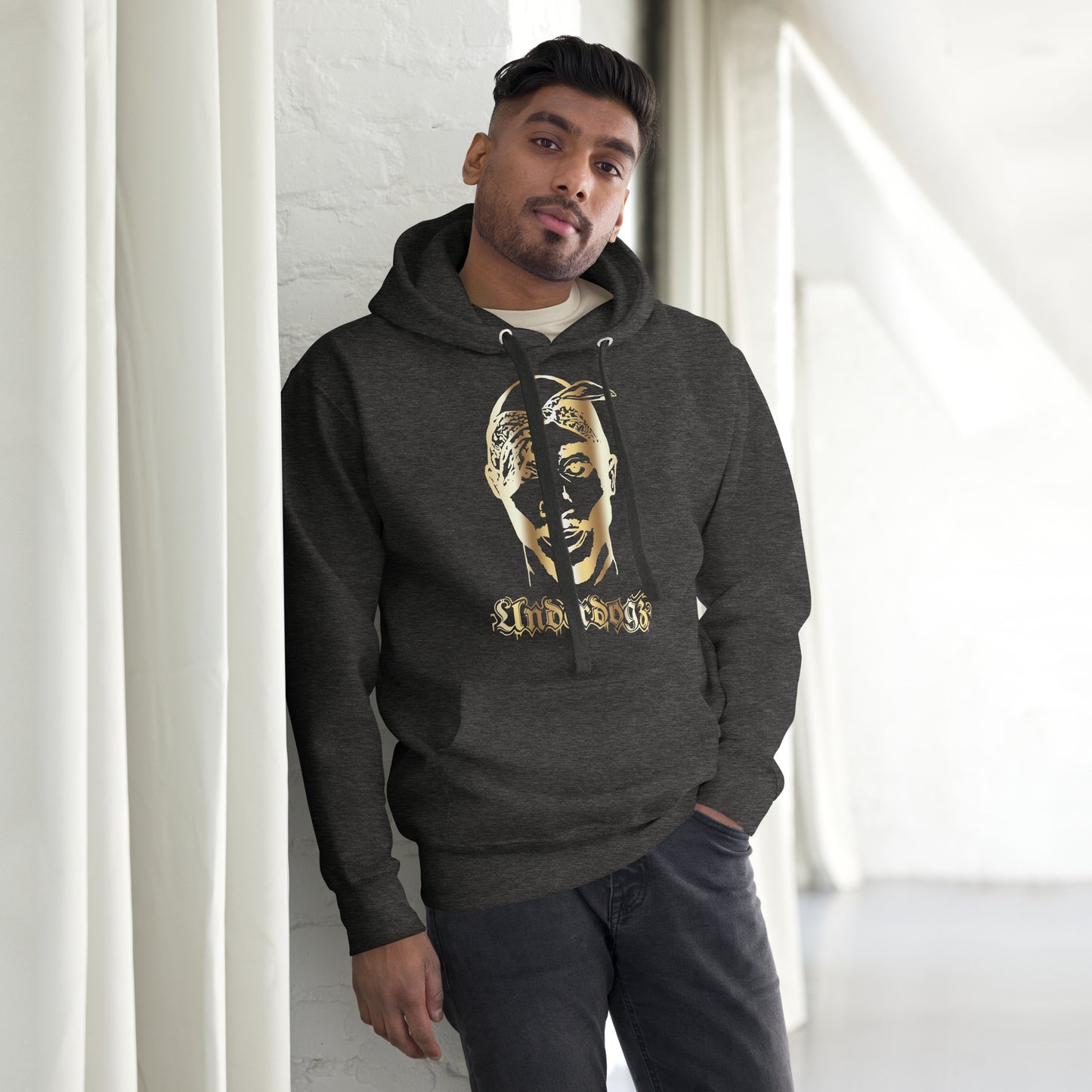 Unisex-Kapuzenpullover „2Pac“ Gold- Ain‘t got time- 4 Farben