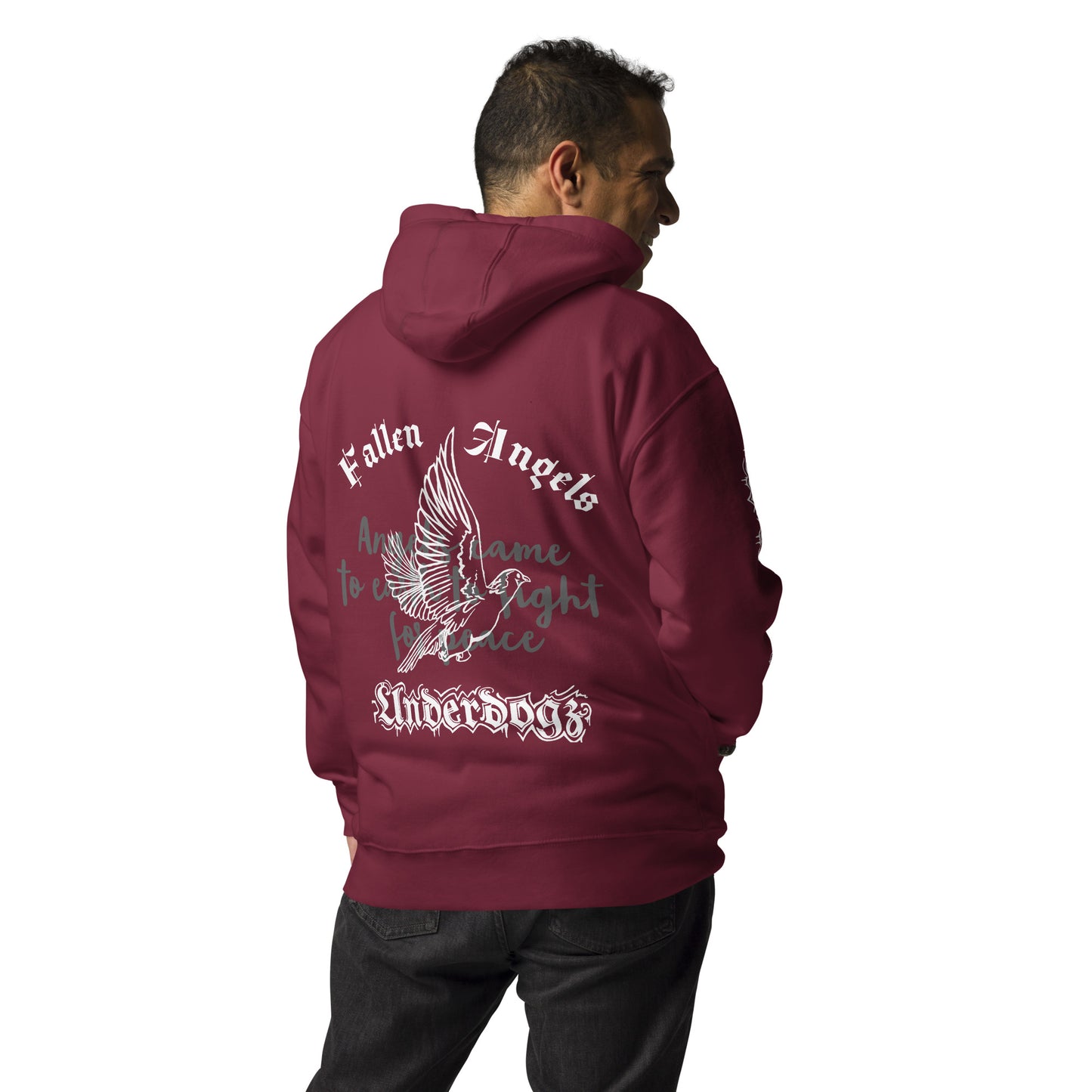 Kapuzenpullover „Fallen Angels“ Fight for peace-4 Farben
