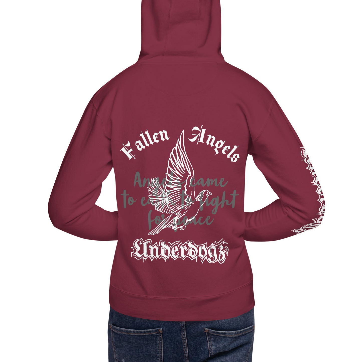 Kapuzenpullover „Fallen Angels“ Fight for peace-4 Farben