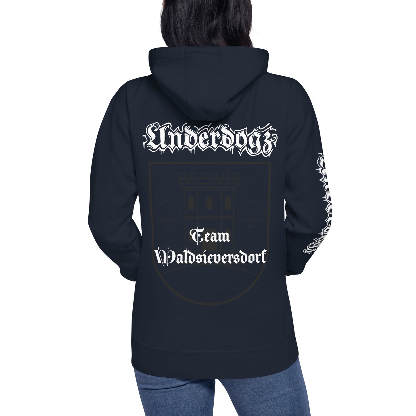 Kapuzenpullover ,Meene Stadt‘ Waldsieversdorf- Shadow Line