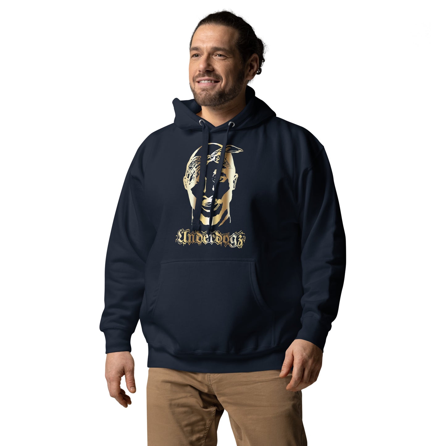 Unisex-Kapuzenpullover „2Pac“ Gold- Ain‘t got time- 4 Farben