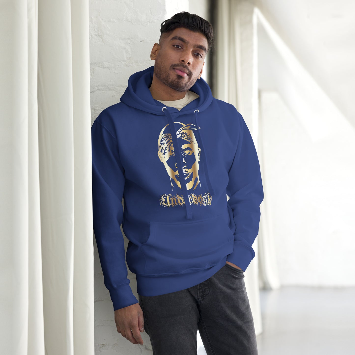 Unisex-Kapuzenpullover „2Pac“ Gold- Ain‘t got time- 4 Farben