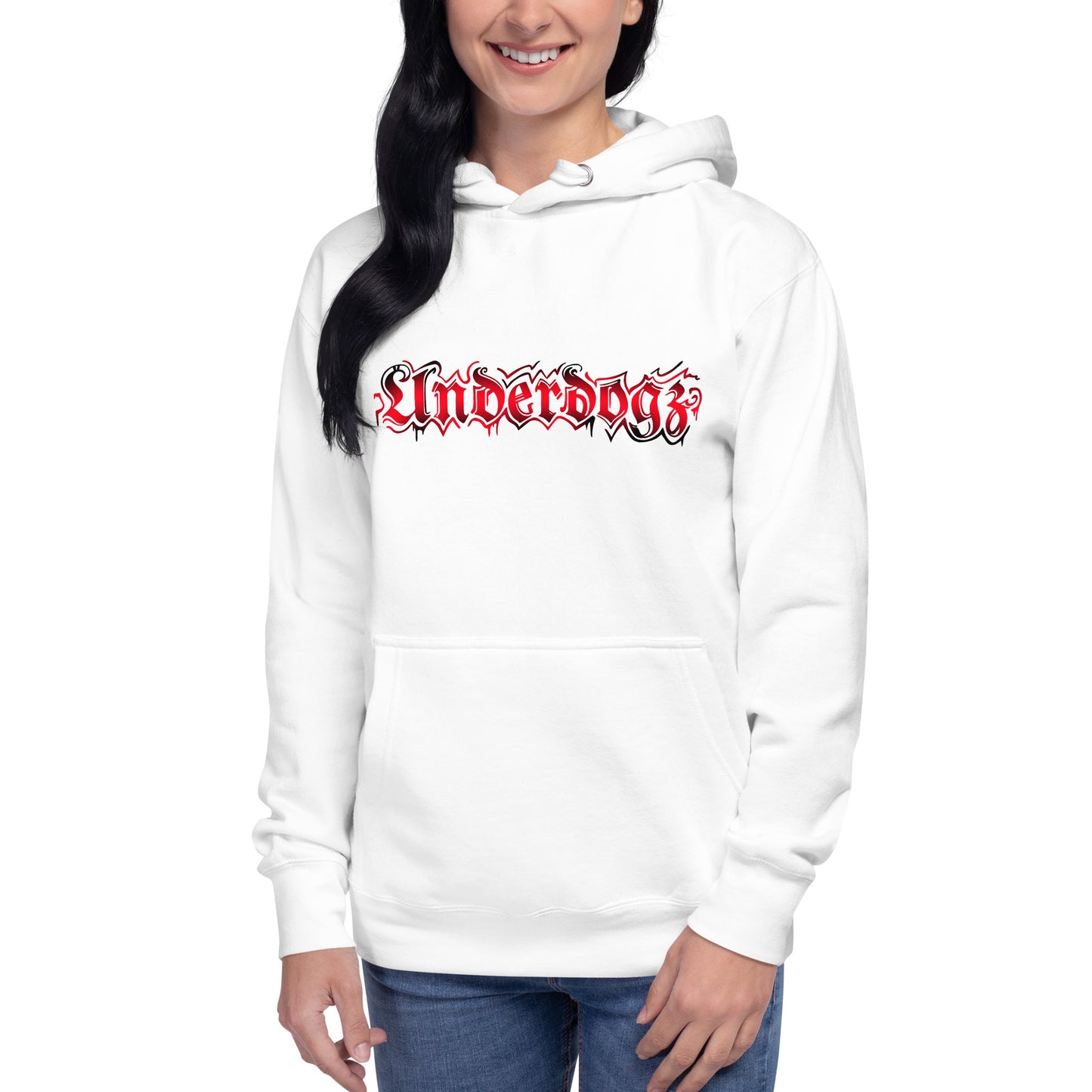 Kapuzenpullover Logo Rot