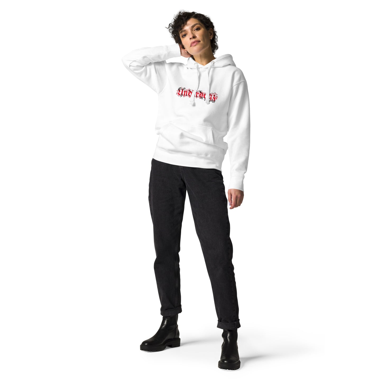 Kapuzenpullover Logo Rot