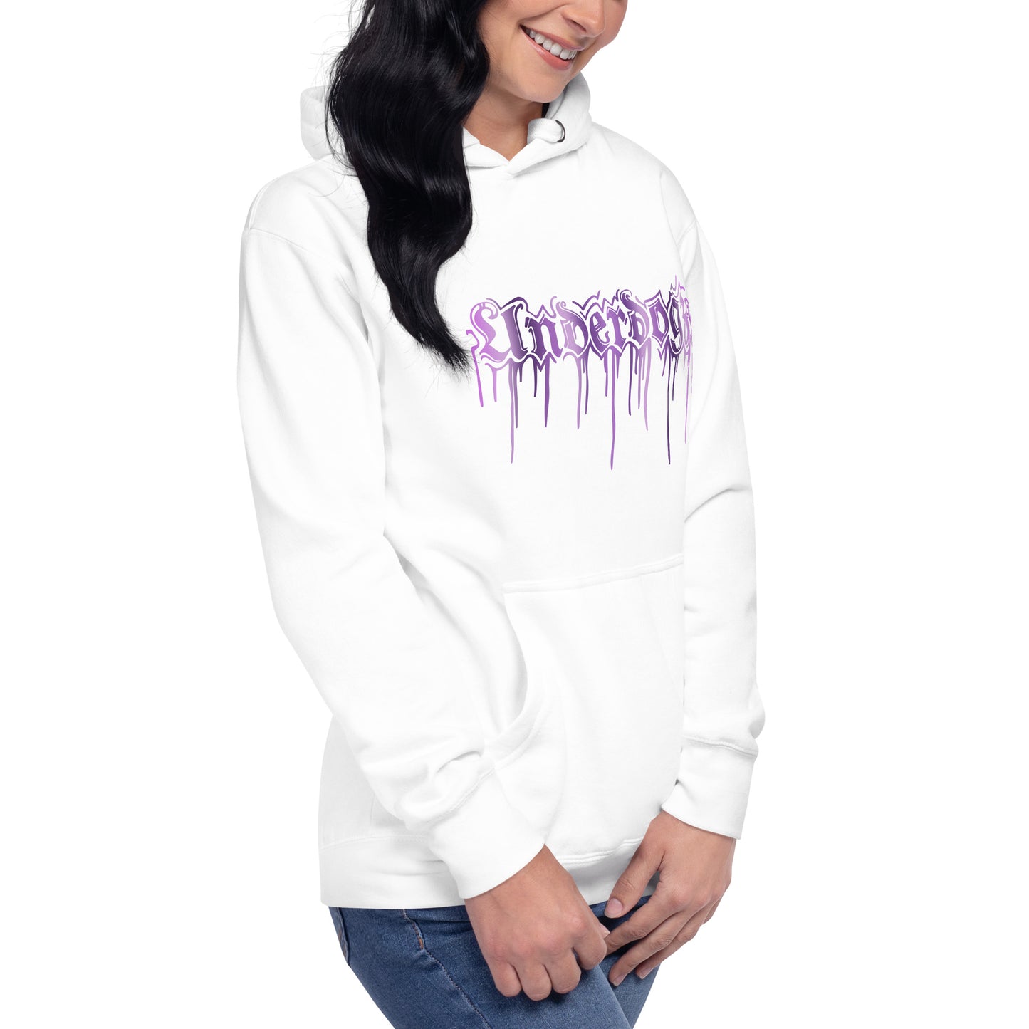 Kapuzenpullover Lila Drip Edition