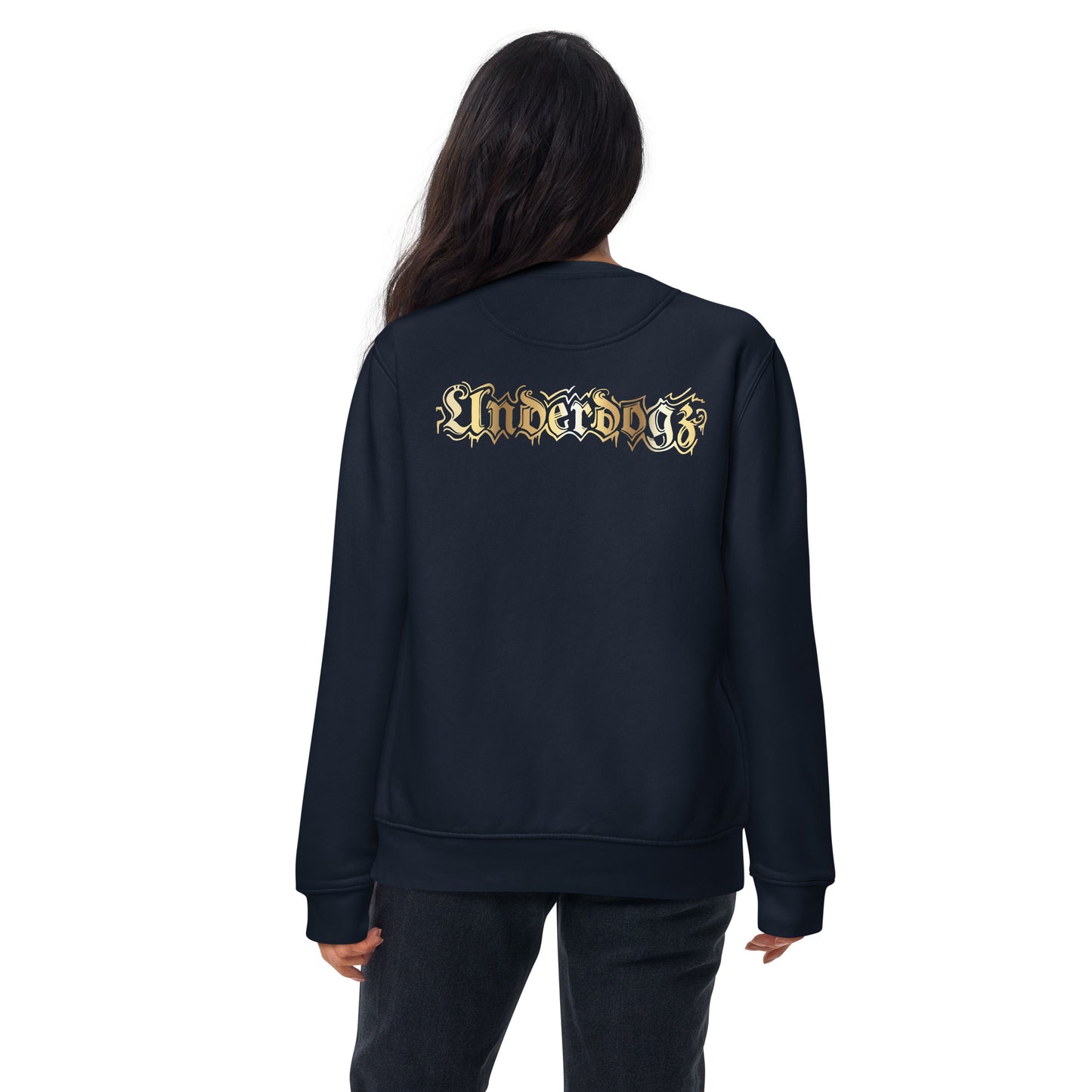 Premium-Pullover Bossmodus Gold