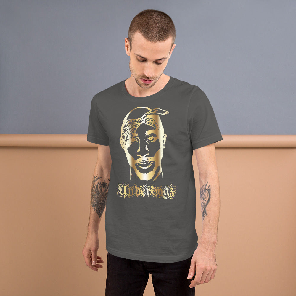 Unisex-T-Shirt „2Pac“ Gold- Ain’t got time- 4 Farben