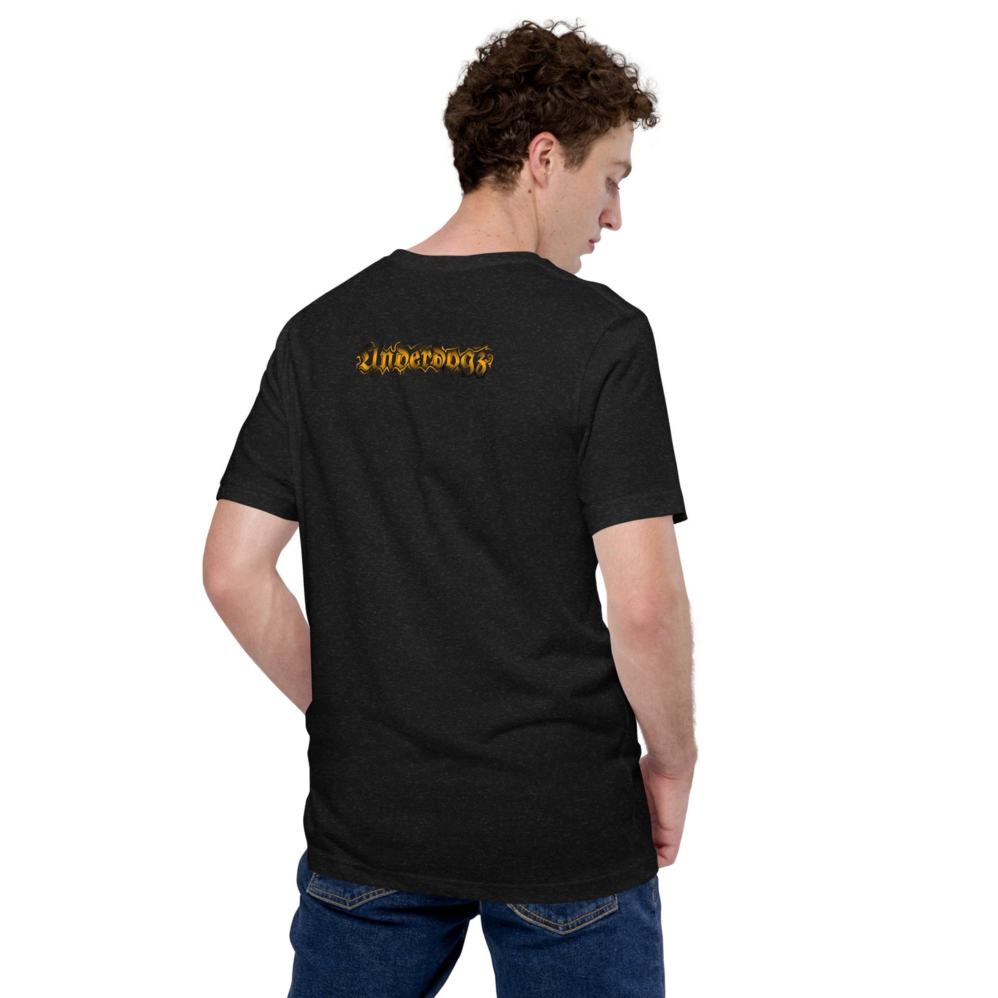 Herren-T-Shirt Logo Orange