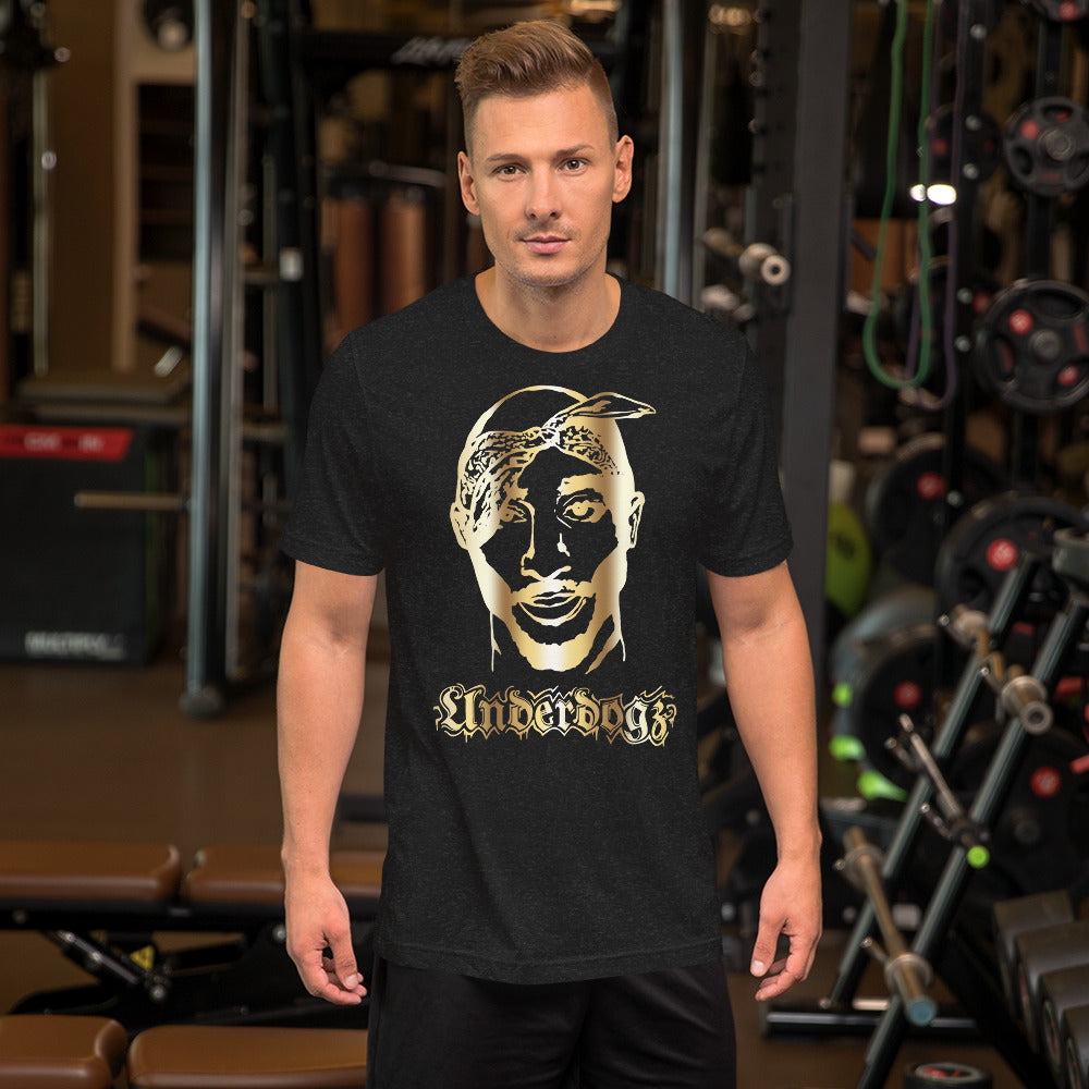 Unisex-T-Shirt „2Pac“ Gold- Ain’t got time- 4 Farben