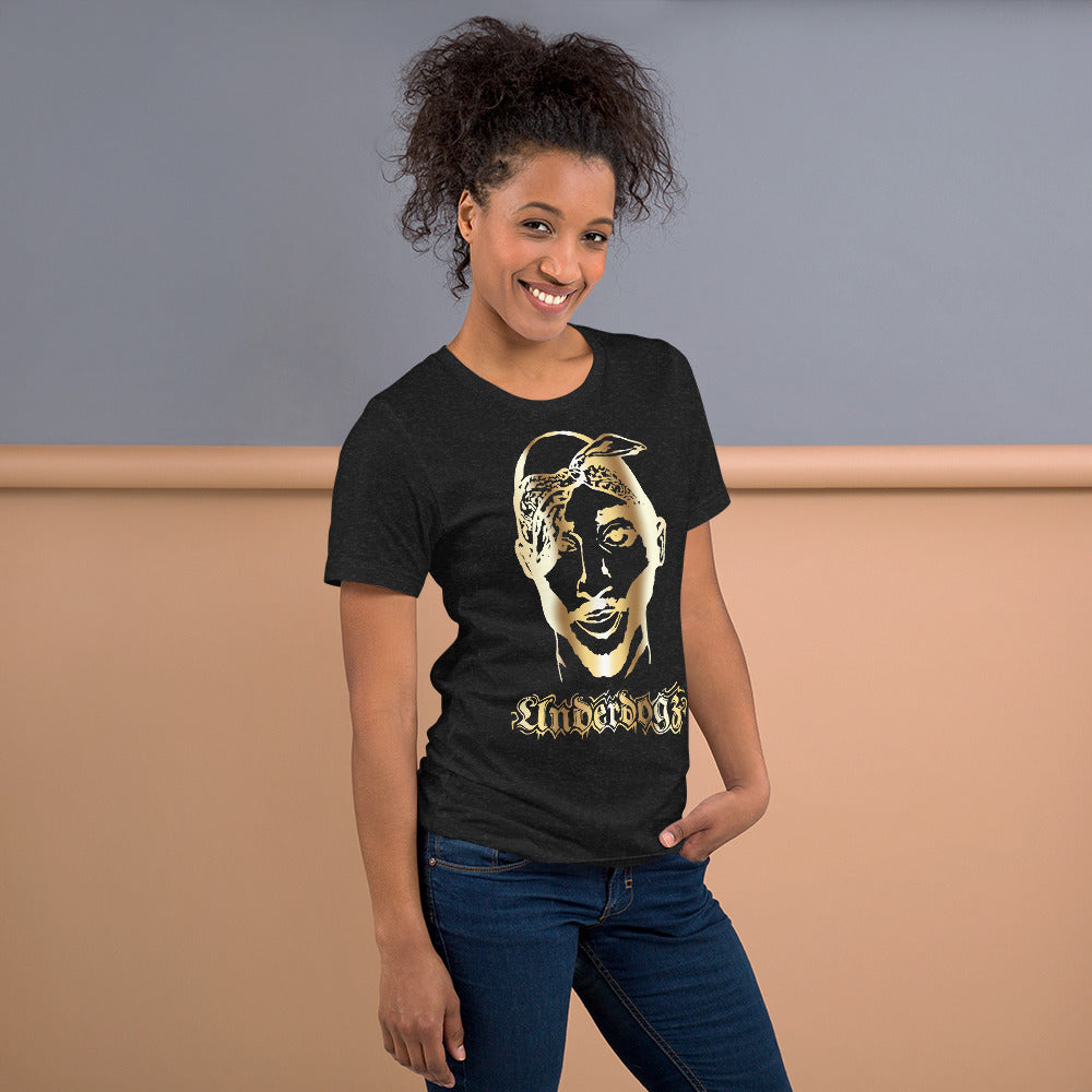 Unisex-T-Shirt „2Pac“ Gold- Ain’t got time- 4 Farben