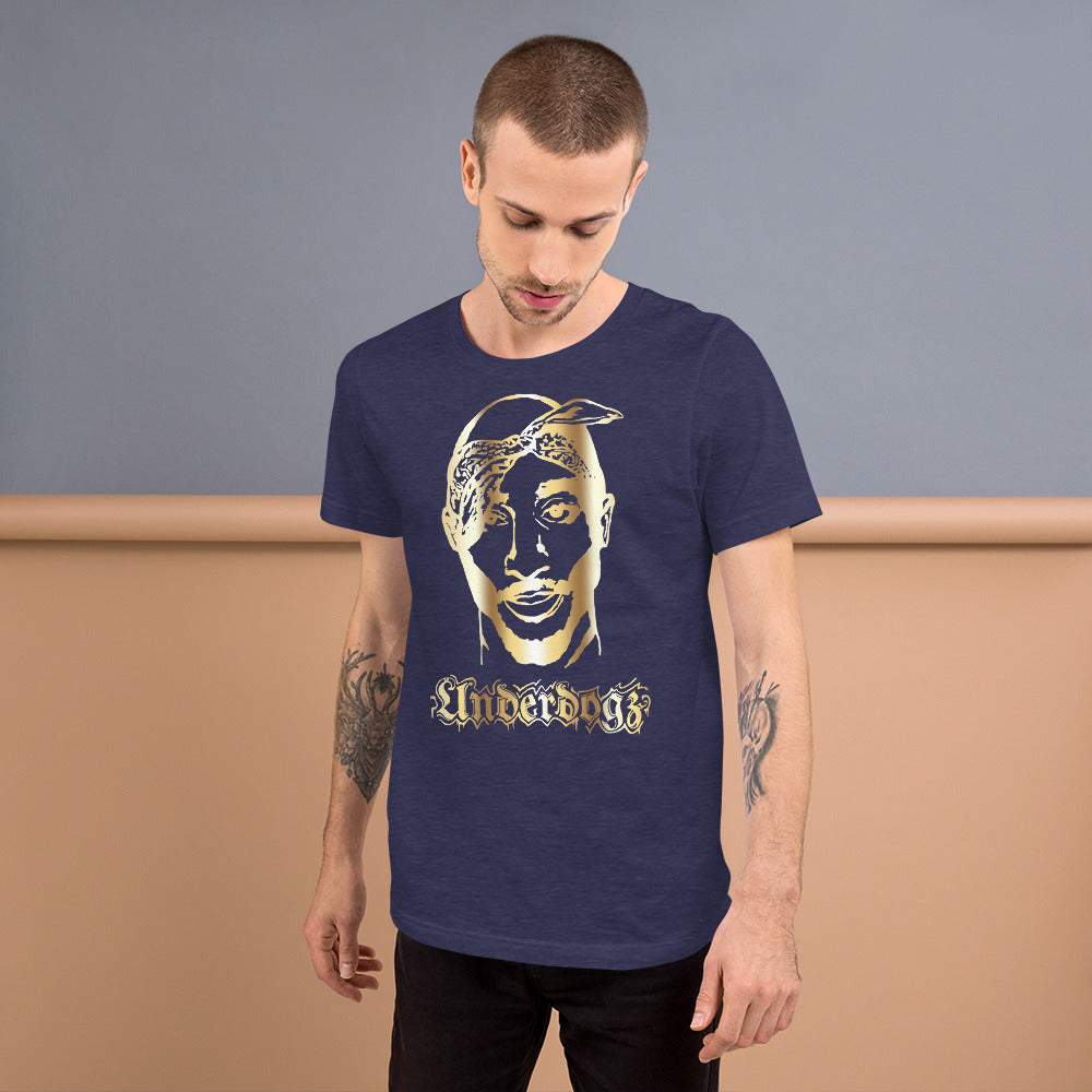 Unisex-T-Shirt „2Pac“ Gold- Ain’t got time- 4 Farben