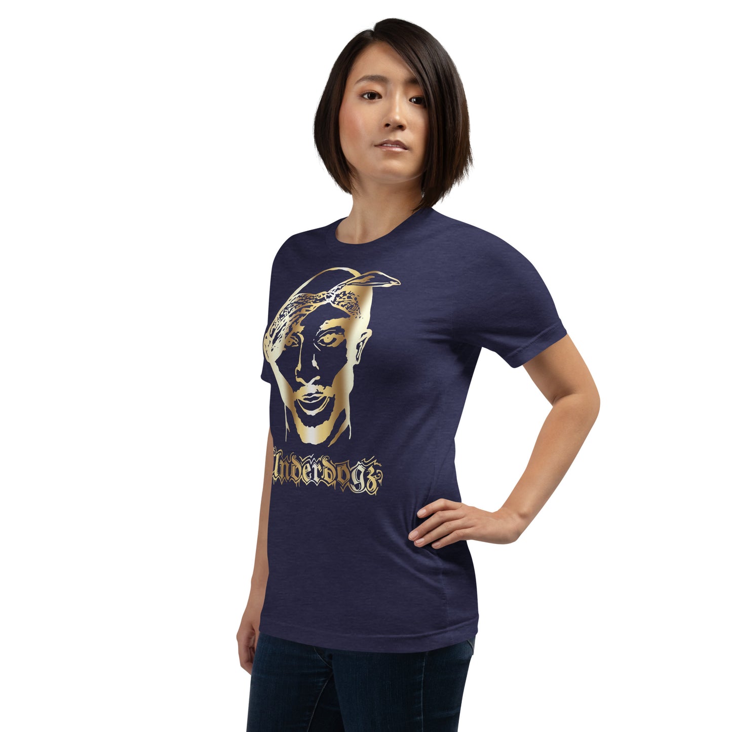 Unisex-T-Shirt „2Pac“ Gold- Ain’t got time- 4 Farben