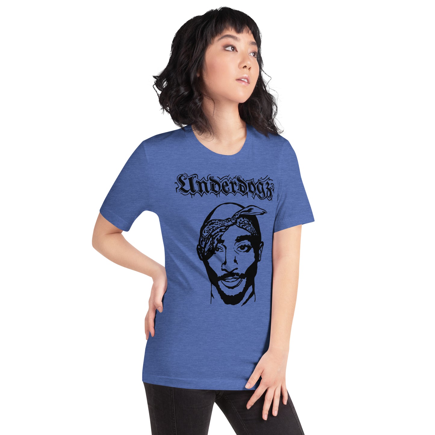 Unisex-T-Shirt "2Pac" Ain‘t got time-4 Farben