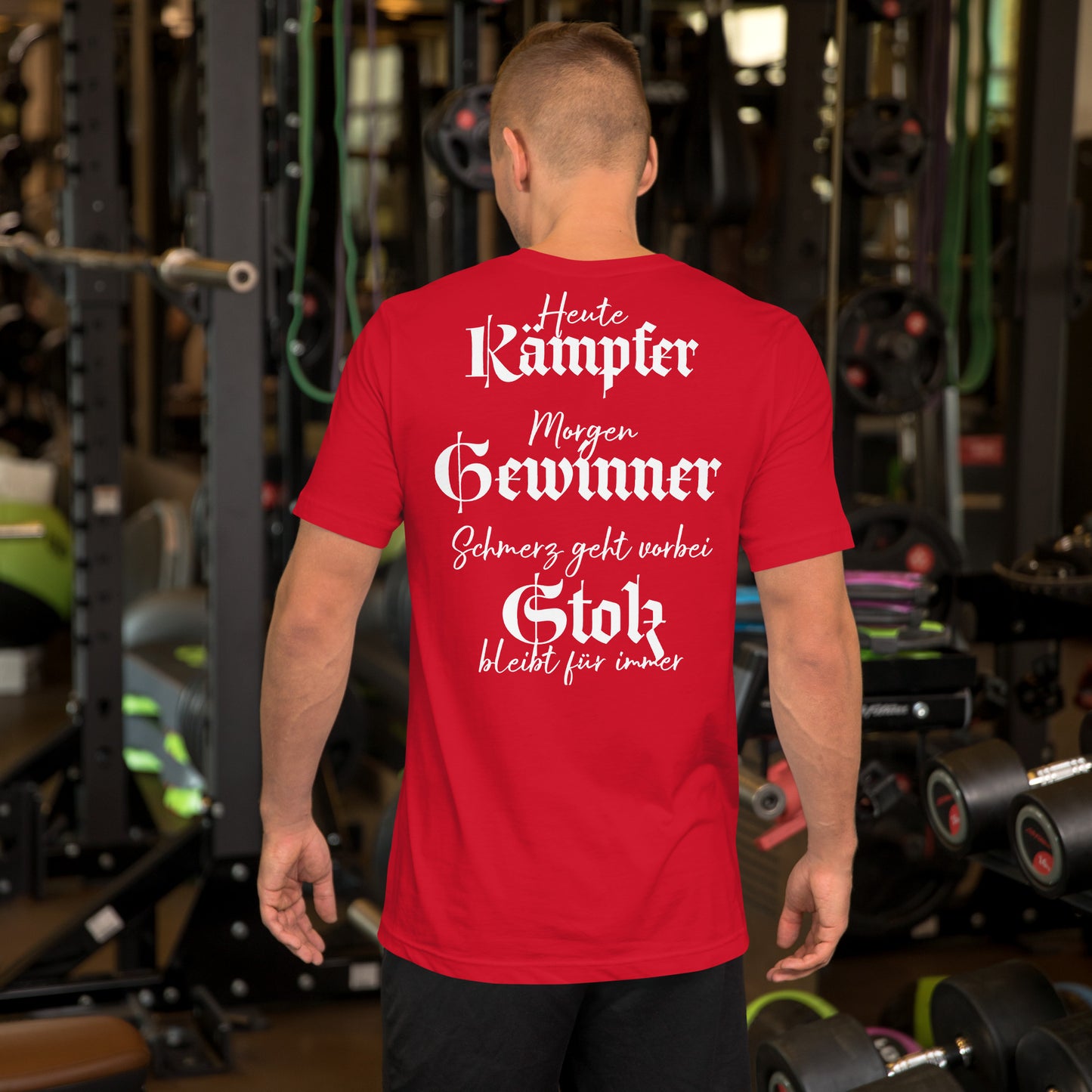 Unisex T-shirt „Gewinner“ in 3 Farben