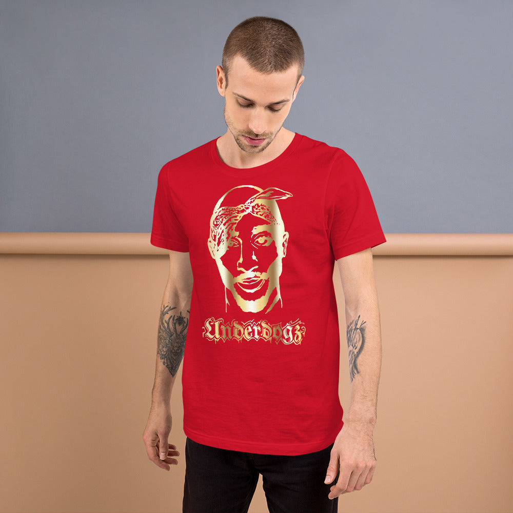 Unisex-T-Shirt „2Pac“ Gold- Ain’t got time- 4 Farben