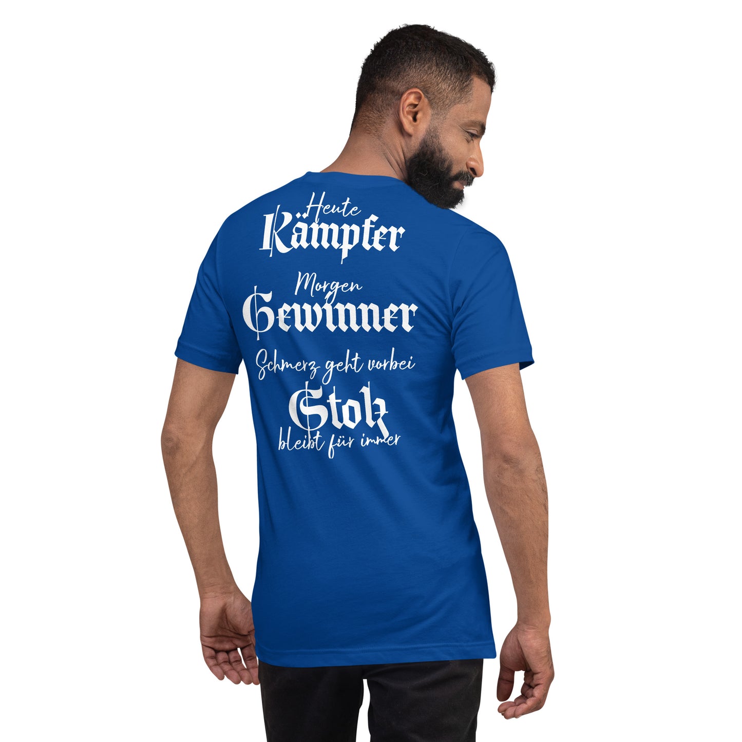 Unisex T-shirt „Gewinner“ in 3 Farben