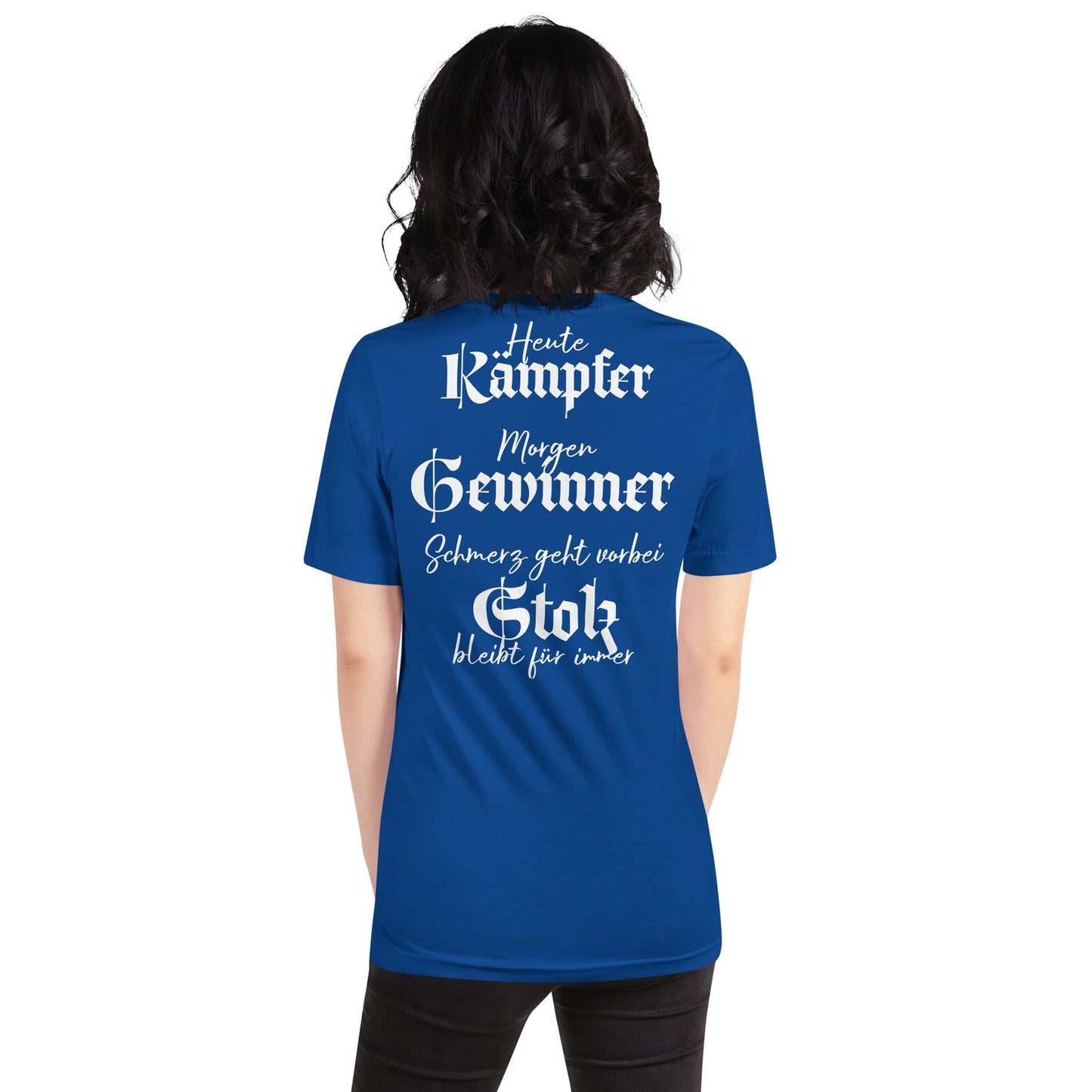 Unisex T-shirt „Gewinner“ in 3 Farben