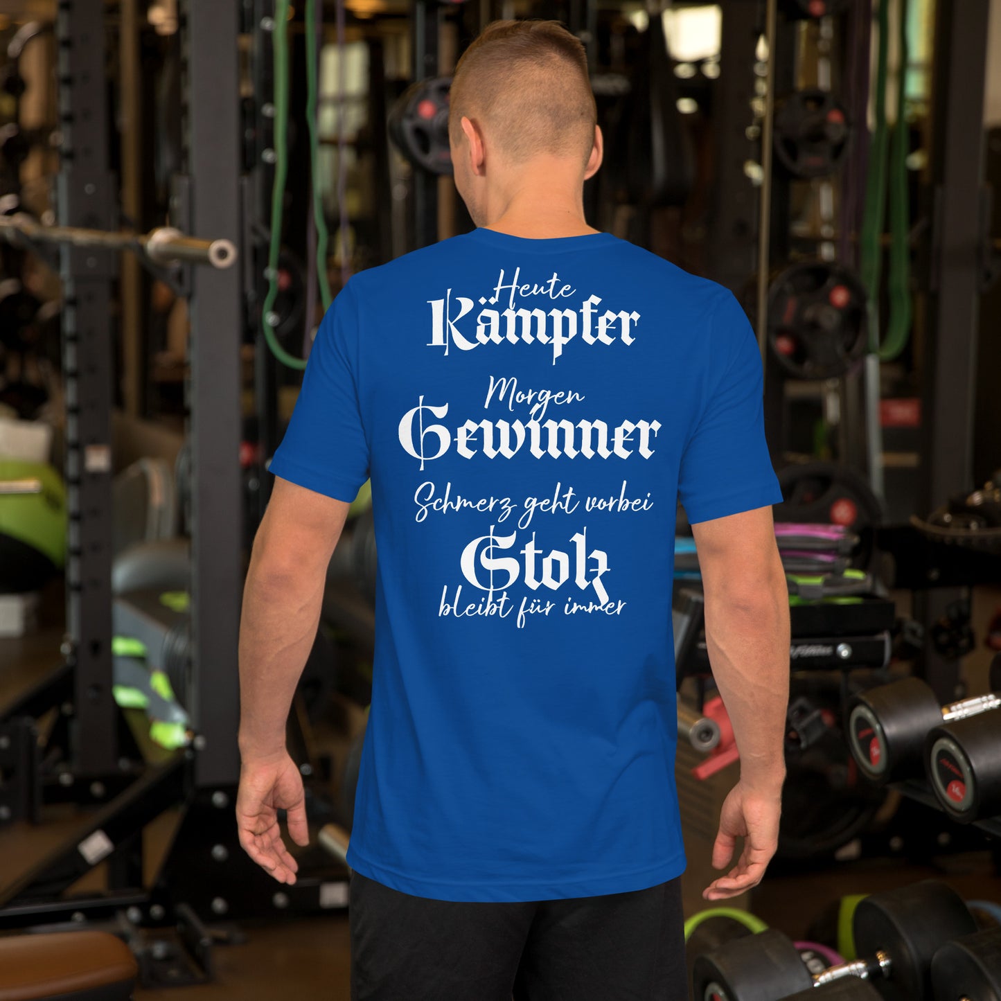Unisex T-shirt „Gewinner“ in 3 Farben