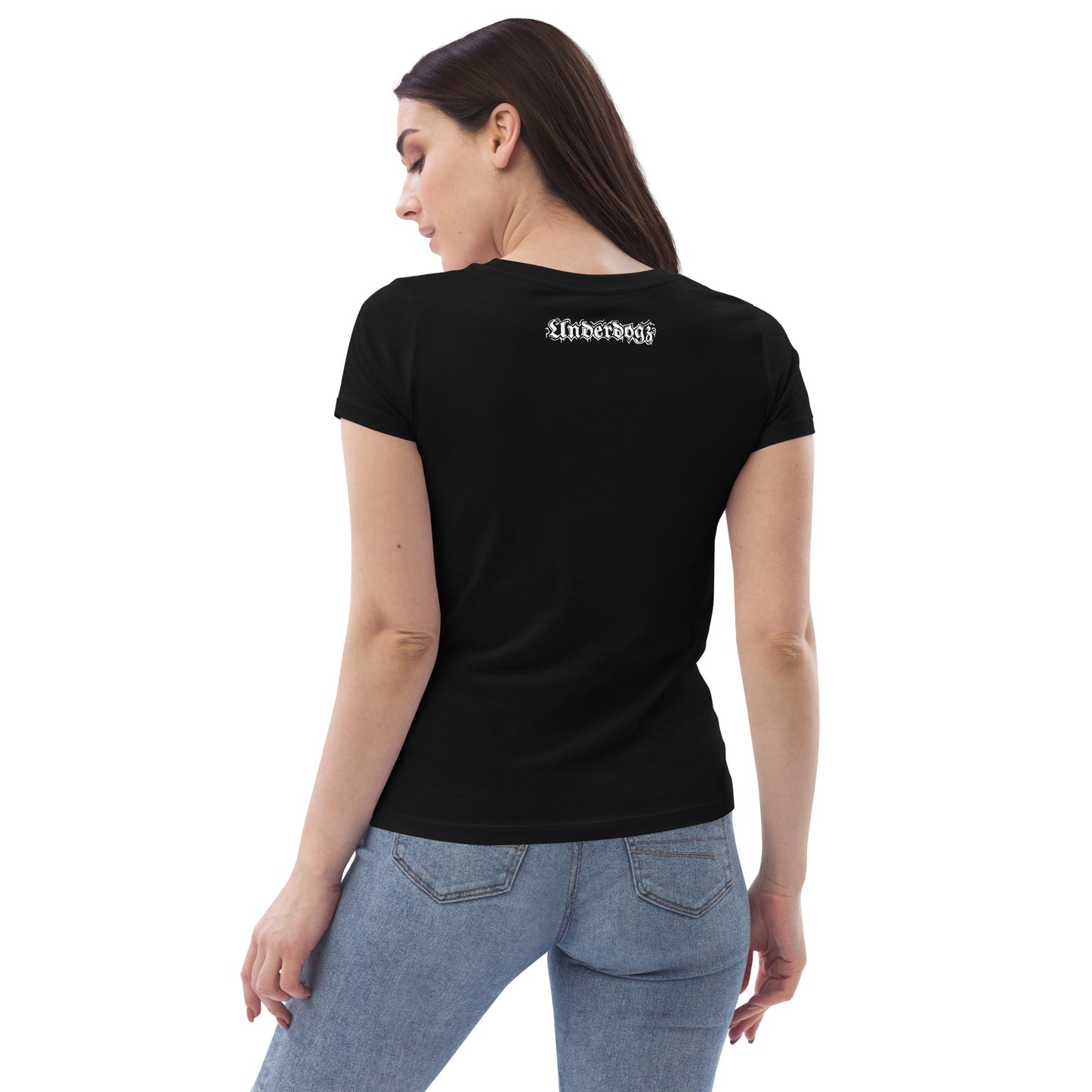 Enganliegendes Öko-T-Shirt Queens Edition bunt