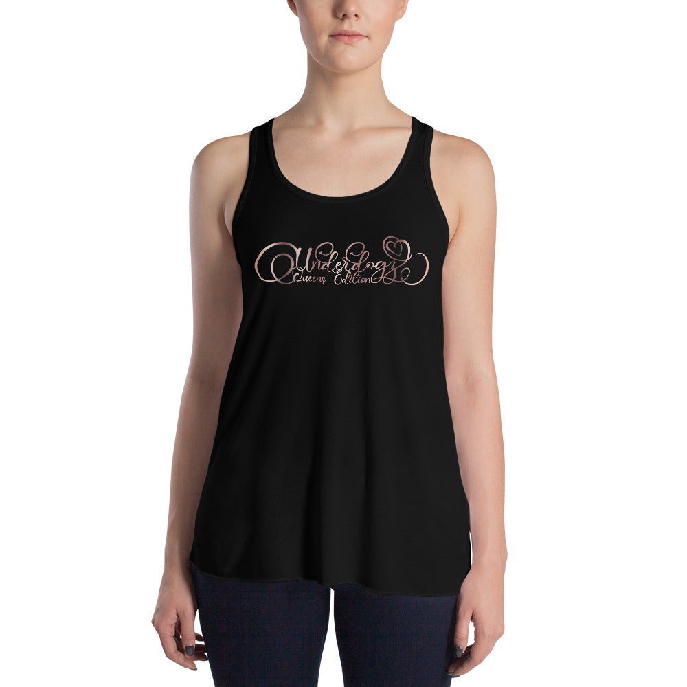 Flowy-Racerback-Tank-Top Queens Edition Roségold (ft. Bella&Canvas)