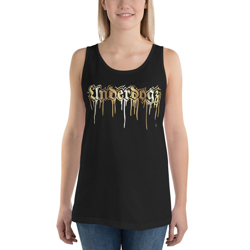 Unisex-Tank-Top Gold Drip Edition