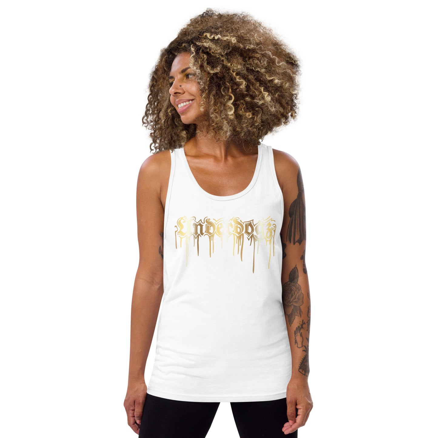 Unisex-Tank-Top Gold Drip Edition