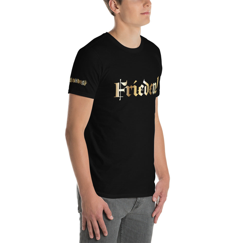Herren-T-Shirt Frieden Gold Edition
