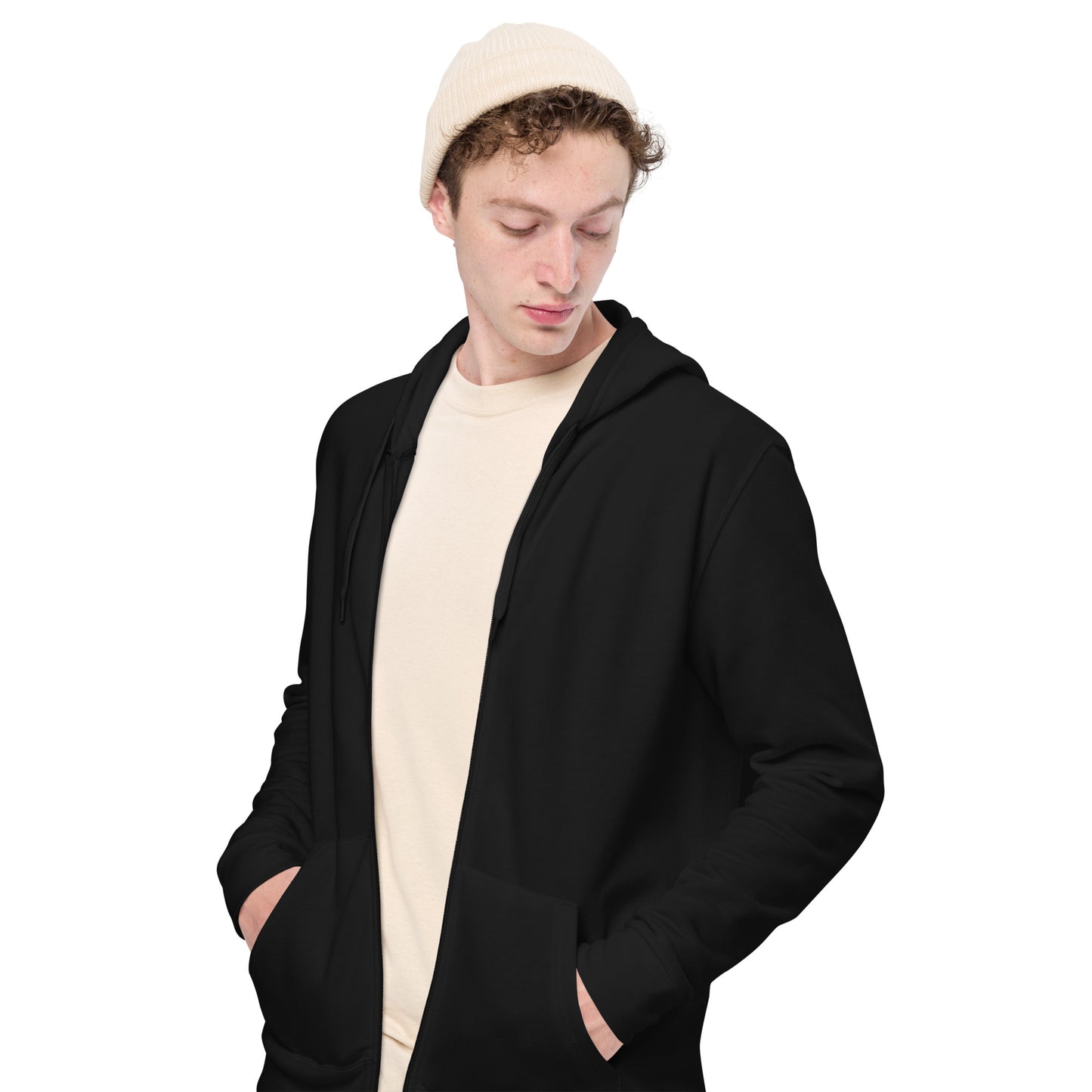 Unisex Zip-Hoodie Gold Drip Edition