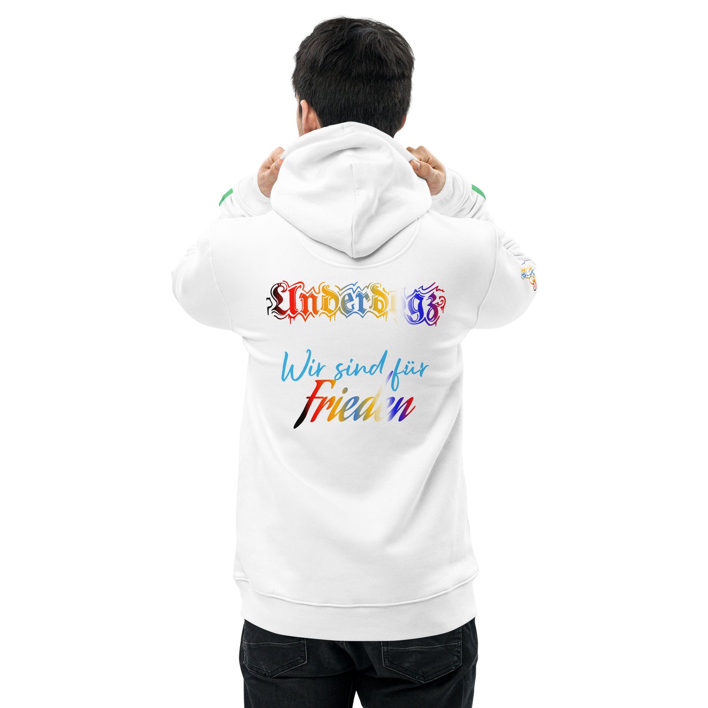 Unisex-Kapuzenpullover Frieden Collection