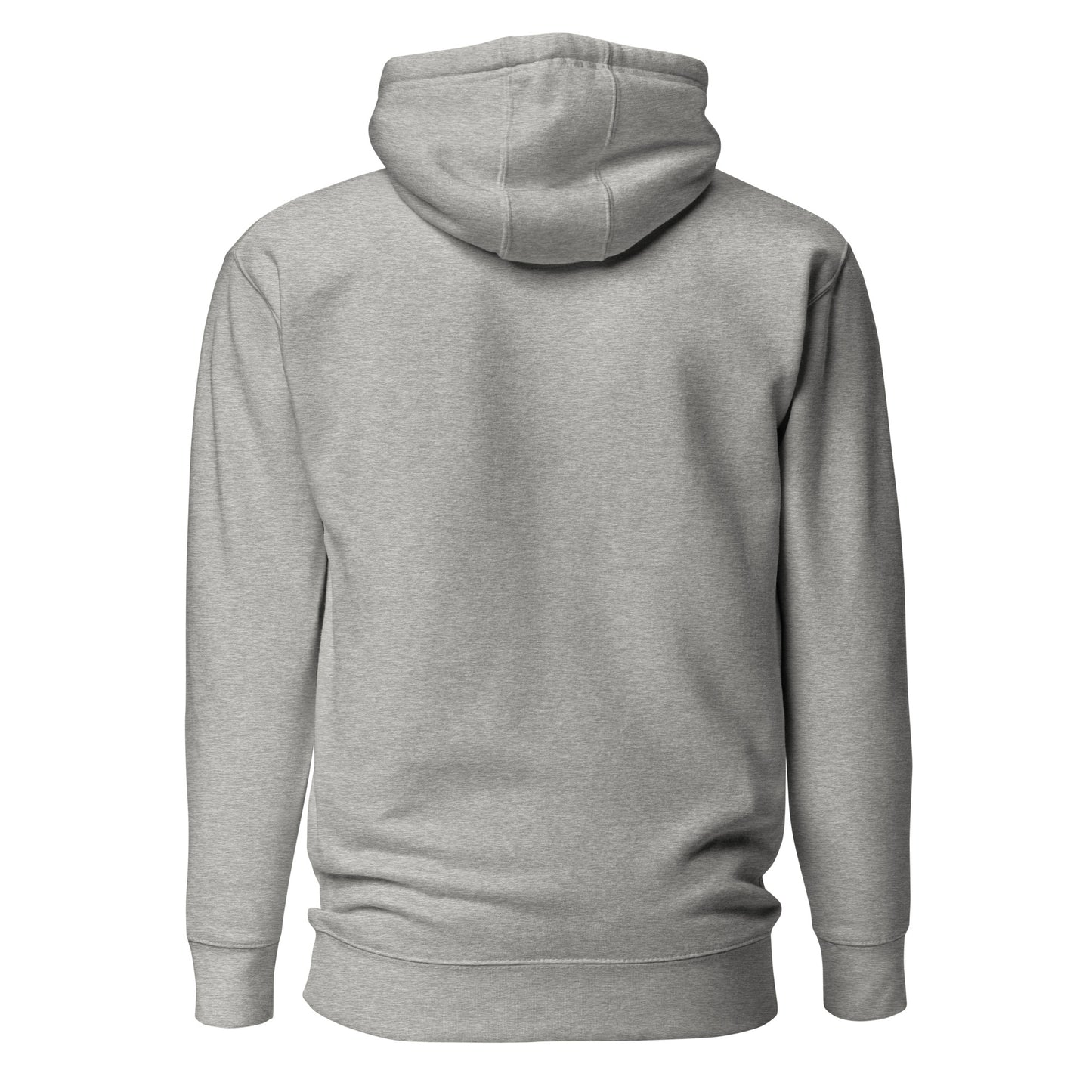 Unisex-Kapuzenpullover Logostick- weiß oder grau