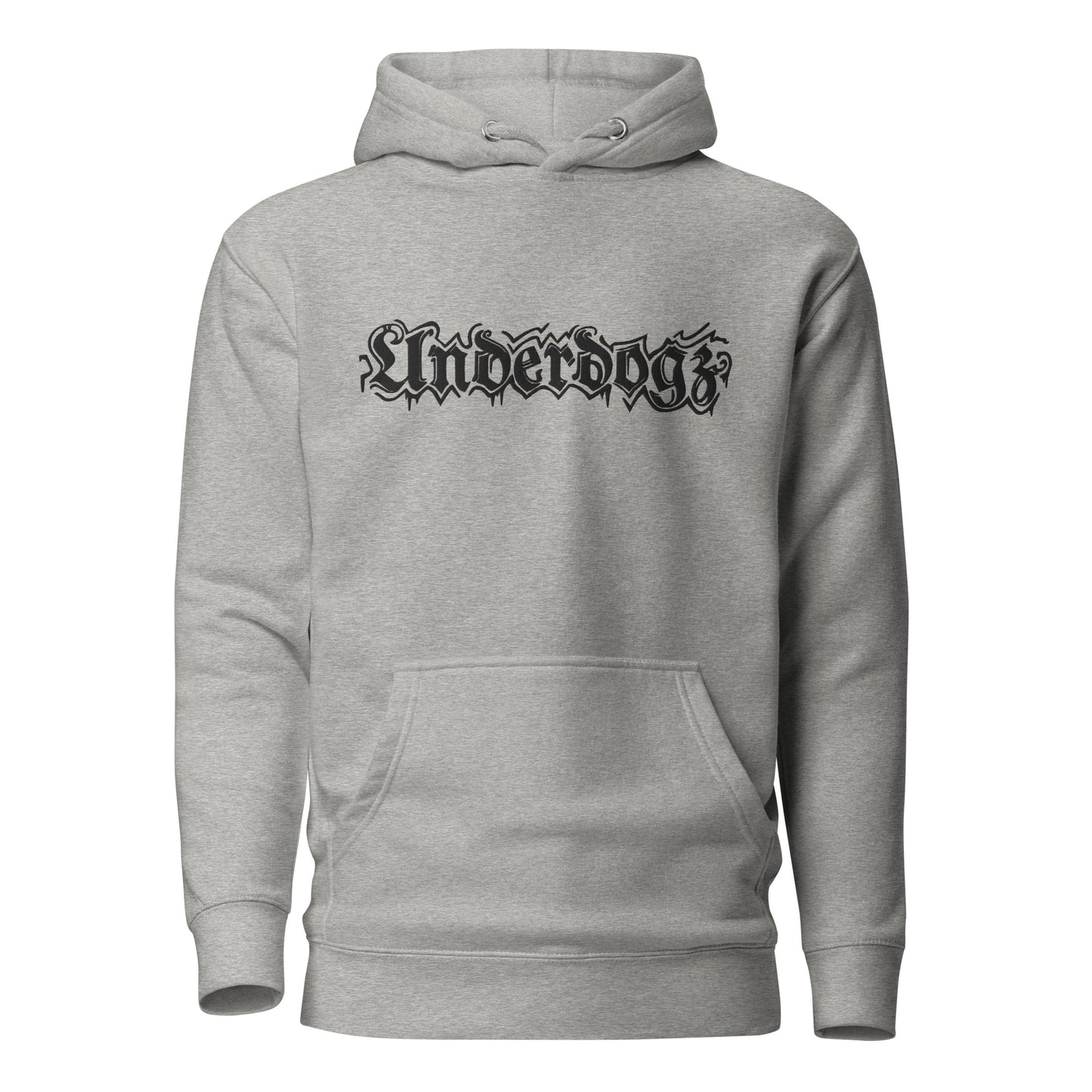 Unisex-Kapuzenpullover Logostick- weiß oder grau