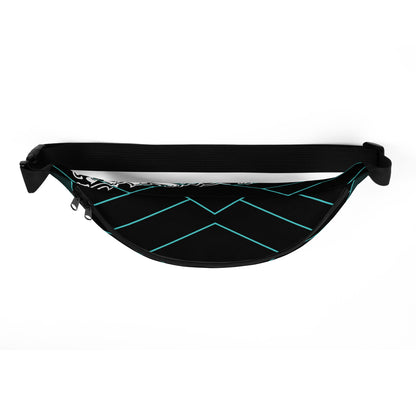 Gürteltasche mit geometrischem Muster