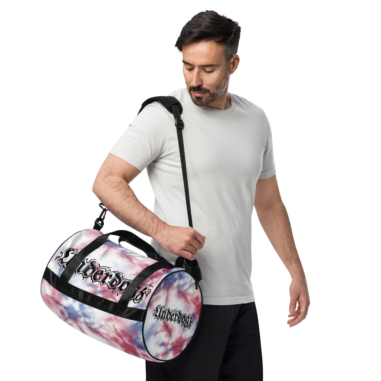 Sporttasche im Batik-Design