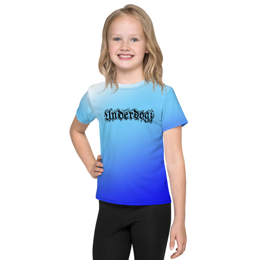 Kinder T-Shirt mit Farbverlauf