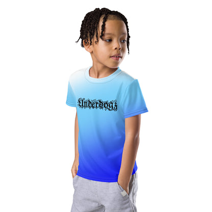 Kinder T-Shirt mit Farbverlauf