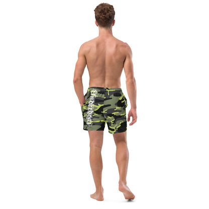 Herren-Badehose mit Innentasche Camouflage