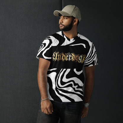 Recyceltes Trikot Zebra Gold