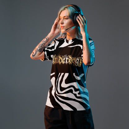 Recyceltes Trikot Zebra Gold