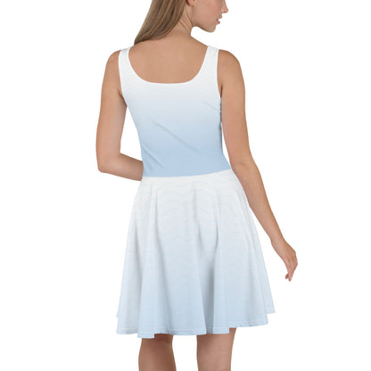 Skater-Kleid Türkis