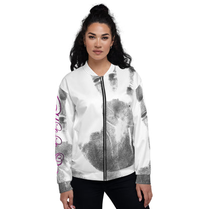 Trainingsjacke Queens Edition Pink Handabdruck