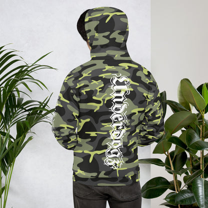 Unisex-Kapuzenpullover Camouflage