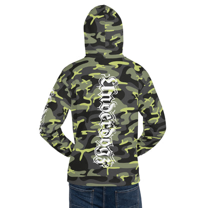 Unisex-Kapuzenpullover Camouflage