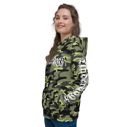 Unisex-Kapuzenpullover Camouflage