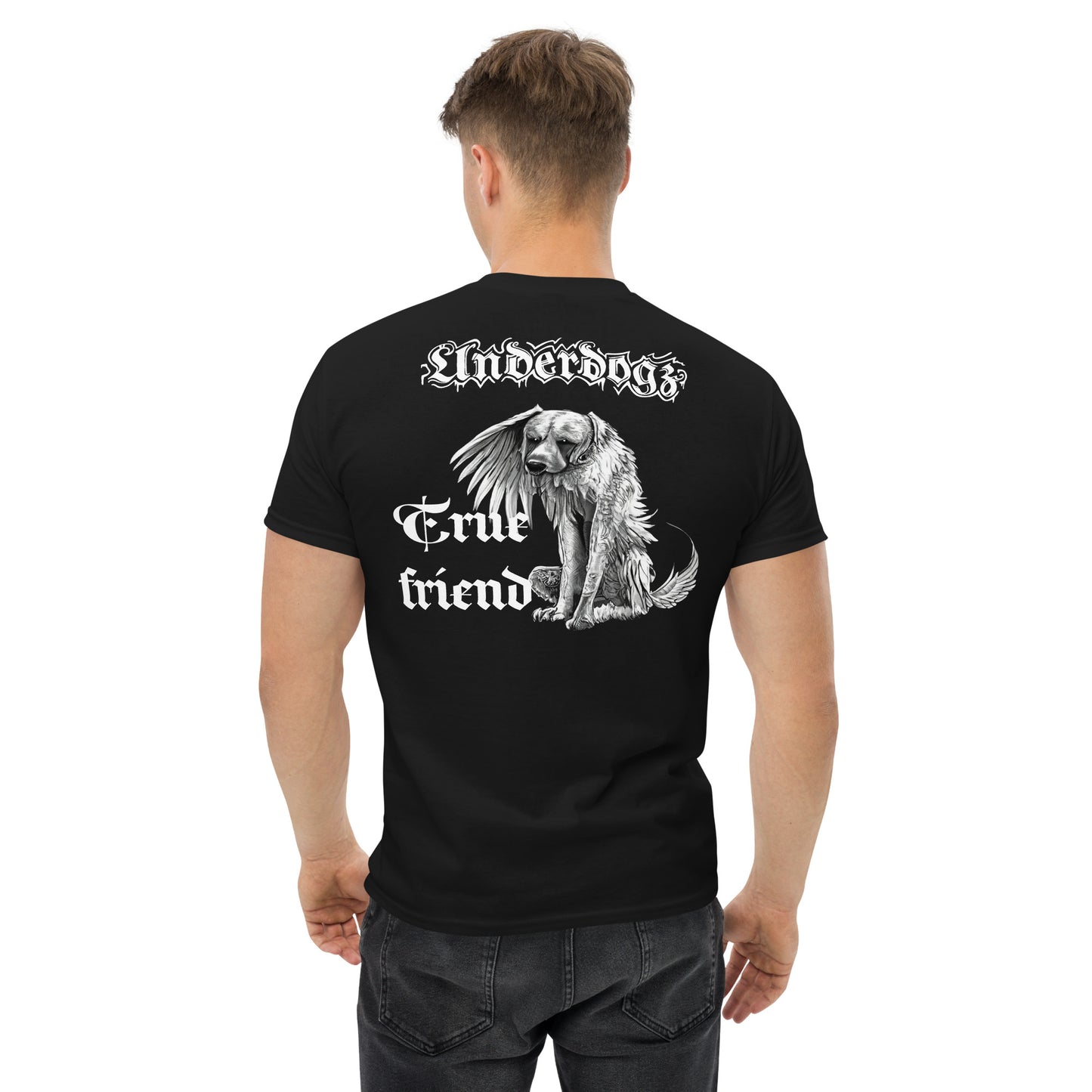 Herren-T-Shirt „Winged Dog“